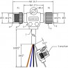 Quark-elec QK-AS2K-P Power-Tap T-Splitter Cable