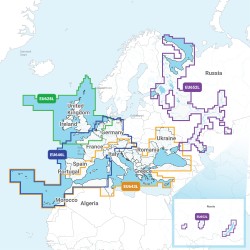 Navionics Plus+ UPDATE European and Worldwide Areas Micro SD Card