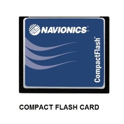 Navionics+ LARGE Area Compact Flash Card